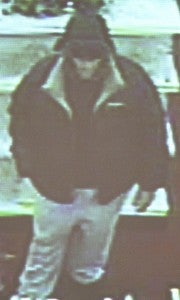 This photo of the alleged Salvation Army robber was released by police Friday night. --Submitted photo