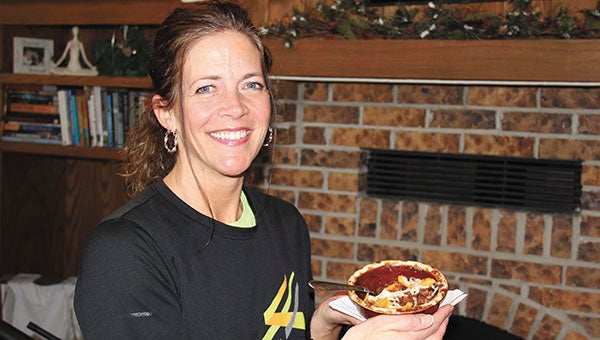 Wende Taylor’s Tex Mex Corn Chip Chili won the chili contest at the Big Freeze on Feb. 16. The chili is Taylor’s own recipe, meaty and very hot, with a topping of corn chips and grated cheese. -- Kevin Coss/Albert Lea Tribune