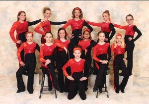 The fifth grade Just for Kix dancers earned first place at Rochester Technical and Community College. More photos of the fifth grade Just for Kix dancers are above. In the front row is Jayden Modderman. Middle row from the left are Morgan Swarts, Brynn Moller, Tianna Mithun, Lydia Fluth, Allison Boelman and Alexia Heggestad. Back row from the left are Molly Hulburt, Jacklyn Matson, Emma Turbett, Savannah Talamantes and Lauren Miller. Not pictured are Makayla Benschoter, Alexa Christensen, Jadyn Ellingson, Mallory Evans, Ashley Knutson, Turena Schultz and Shayna Skaar. — Submitted