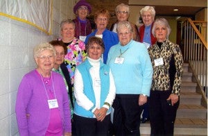 Ten Presbyterian women attended a gathering at Rochester Presbyterian Church April 13. --Submitted