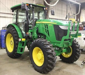 This brand new tractor is a 6115D, with 115 horsepower.