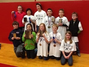 Fifth-graders from Albert Lea School District did well at the regional Math Masters competition. --Submitted