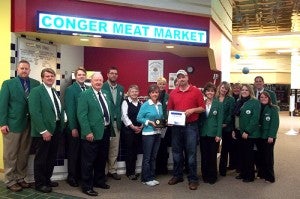 The Albert Lea-Freeborn County Chamber of Commerce recently welcomed Conger Meat Market to the chamber. -- Submitted