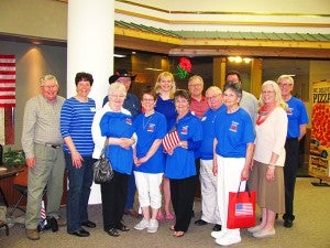 The Freeborn County Republican Legendary Members gathered at Northbridge Mall on May 18. --Submitted