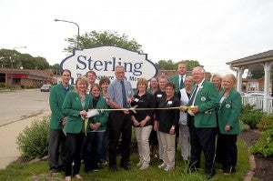 The Albert Lea-Freeborn County Chamber of Commerce ambassadors welcome Sterling Drug to its new location. --Submitted