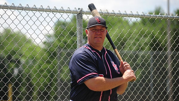 Pat Frank is in his seventh season as head coach of the United South Central baseball team. He led the Rebels to a 12-6 record this season. USC was 6-3 in 1-run games. -- Micah Bader/Albert Lea Tribune 