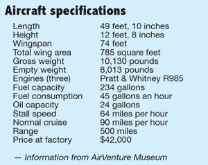 More information about the 1929 Ford Tri-Motor.