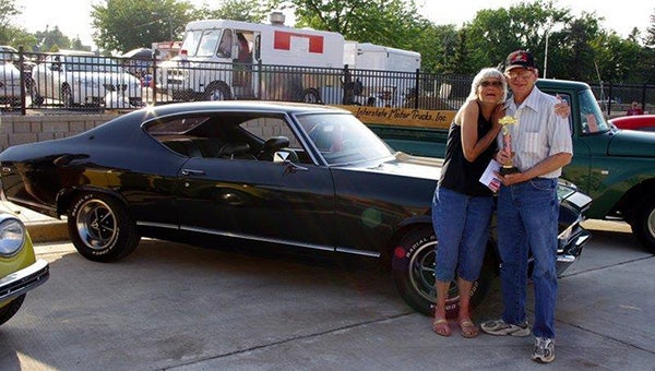 The first-place People’s Choice Award winner at the fourth annual free car show in Albert Lea was Harley and Pam Fredrick with a 1967 Chevy Chevelle. --Submitted