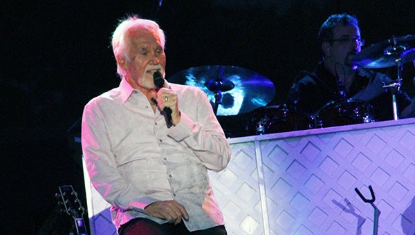 Kenny Rogers sings “The Greatest” at the Freeborn County Fair. The song is about learning what a boy is good at. -- Erin Murtaugh/Albert Lea Tribune
