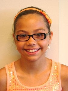 Aliyah Garzon, 10, is the daughter of Amber and Luke Garzon. She has a younger sister, Amya. Aliyah has a dog, Lola, and two cats, Tigger and T.J. Her favorite place to read is by herself in her room. Her favorite book is “Wonder.” She thought “Wonder” was sad, but it has a good ending and makes her wonder, “how would you feel if you had a face like that and people treated you like that. -- Submitted