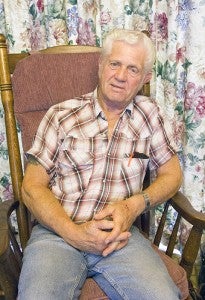 Roger Burgess, who lives south of Albert Lea, was infected with the West Nile virus in July. He spent a month at St. Marys Hospital in Rochester and is continuing rehabilitation locally. -- Sarah Stultz/Albert Lea Tribune