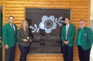 The Albert Lea-Freeborn County Chamber Ambassadors welcome Kellie Steele Photography to the chamber.