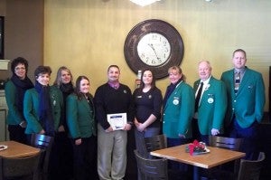 The Albert Lea-Freeborn County Chamber of Commerce Ambassadors welcome the new manager of Best Western/I-90, Tom Abrego, to the chamber. --Submitted