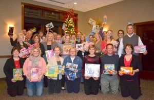 The Albert Lea Realtors and Affiliates donated to Toys for Tots at their annual Christmas Party.  --Submitted