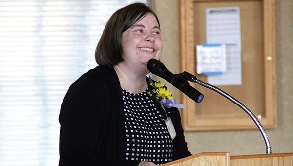 Paula Buendorf, special education teacher at Southwest Middle School, was selected as the 2014 Teacher of the Year for Albert Lea Area Schools.