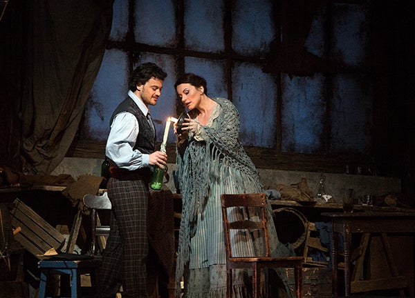 Vittorio Grigolo stars as Rodolfo and Anita Hartig plays Mimì in Puccini’s “La Bohème.” – Submitted