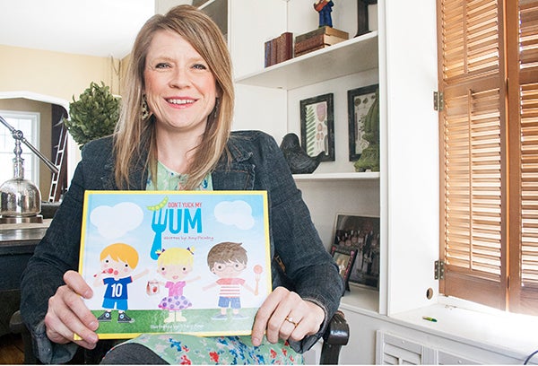 Albert Lean Amy Pleimling last fall published her first children’s book “Don’t Yuck My Yum,” which is focused on teaching children healthy eating habits. Pleimling said her passion for teaching nutrition to children led her to write the book. She is planning a series. – Sarah Stultz/Albert Lea Tribune
