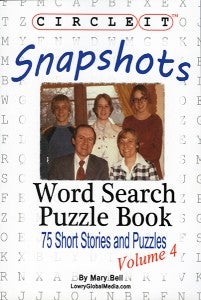 Her second book, “Snapshots.” On the cover is her family.