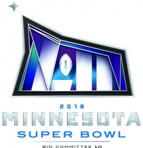 Proposed logo for Super Bowl LII, or 52, to be played in 2018.