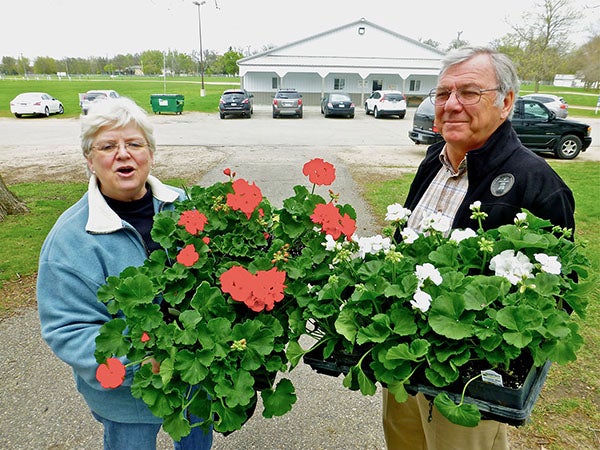 The Freeborn County Fairgrounds hosted PEO Flower Days this year. – Provided