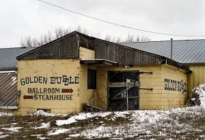 In November of 2013, the Golden Bubble still stands south of Wells on Highway 22. – Provided