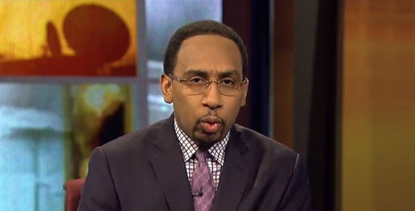 Stephen A. Smith on Monday apologizing for his comments on domestic violence.
