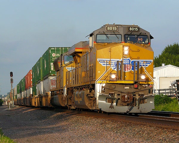 Charles Wencl took this photo that he calls “Friendly Crew” of the westbound Union Pacific container train July 26 in Fairfax, Iowa. To enter the Weekly Photo Contest, submit up to two photos with captions that you took by Thursday each week. Send them to colleen.harrison@albertleatribune.com, mail them in or drop off a print at the Tribune office. The winner is printed in the Albert Lea Tribune and AlbertLeaTribune.com each Sunday. If you have questions, call Colleen Harrison at 379-3436. — Provided