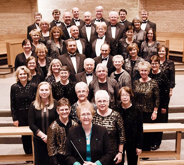 The 38-voice Albert Lea Cantori is led by director Eileen Nelson Ness. – Provided