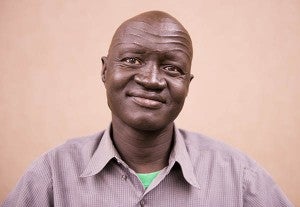 Simon Dup was the first South Sudanese refugee to move to Albert Lea. Dup moved to the area in 2003, and was a pastor. – Colleen Harrison/Albert Lea Tribune