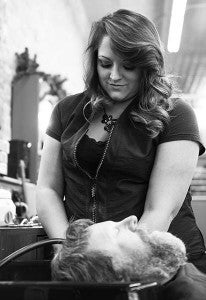 The Albert Lea native has worked at Expressions Salon & Spa in Albert Lea for a little over a year.