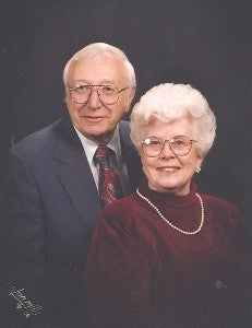 Myron and Betty Young celebrated 67 years together before passing away two days apart. - Provided