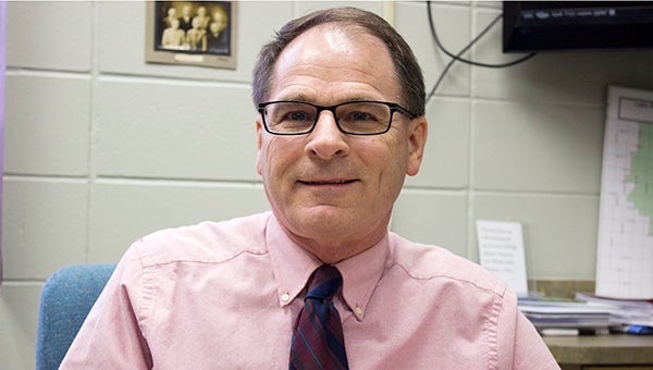Daryl Sherman, Lake Mills Community School superintendent, is retiring at the end of June after 39 years in education. - Hannah Dillon/Albert Lea Tribune