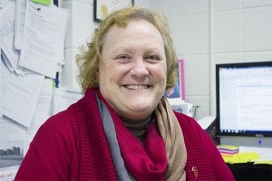 Carol Bosma is a licensed school nurse with Albert Lea Area Schools. — Hannah Dillon/Albert Lea Tribune