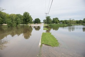 Heavy rains last summer left much of Freeborn County under water, damaging conservation practices. — Colleen Harrison/Albert Lea Tribune
