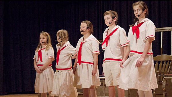 Students from third to 12th grade are performing in Alden-Conger Public School’s rendition of “The Sound of Music” this weekend. - Hannah Dillon/Albert Lea Tribune