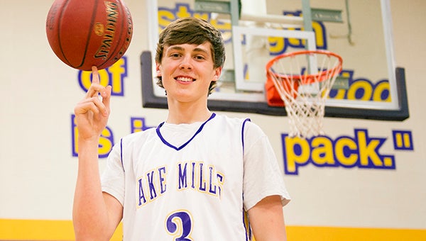 Lake Mills’ Granger Kingland is the Tribune’s boys’ basketball Player of the Year. — Colleen Harrison/Albert Lea Tribune