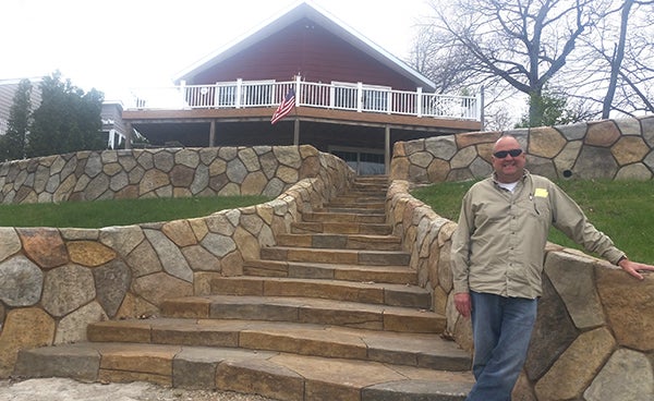 Greg’s Grass & Landscaping is owned by Greg Stegenga. The business offers a variety of services including landscape maintenance, planting and design. - Angie Hoffman/Albert Lea Tribune