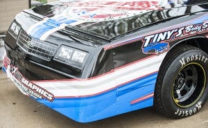 Sponsors on Chris Toot’s IMCA Stock Car allow Toot to offset the cost that comes with racing. - Micah Bader