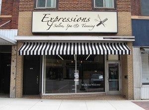 Expressions Salon & Spa is at 123 S. Broadway in downtown Albert Lea.  - Renee Citsay