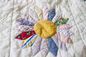 One of the quilts sewn by Eleanor Pedersen. - Sarah Stultz/Albert Lea Tribune
