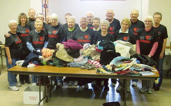 The Thrivent Financial action team at Salem Lutheran Church’s Sew ‘N Tell received a $250 community impact card for supplies. The group sorts, packs clothing, makes quilts and distributes to the Ronald McDonald House, the Marie Sandvik Center, veterans’ homes, Appalachia, Home on the Range and other local needs. - Provided