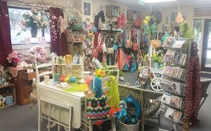 Flip Flop Farm Girls sells one-of-a-kind craft items, vintage items, repurposed furniture, home decor, art, floral arrangements, purses, jewelry and consignment from local crafters. - Angie Hoffman/Albert Lea Tribune