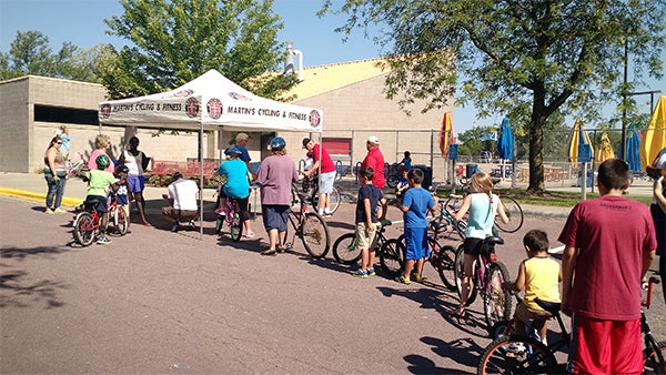 Approximately 200 people attended the 2015 Family Bike Rodeo.  - Provided