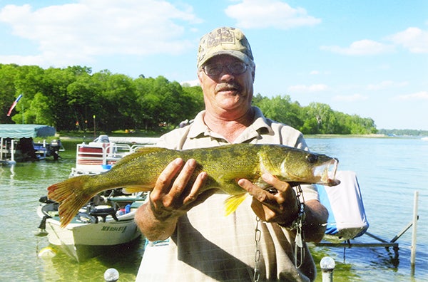 Mike Dorman caught a 23-inch walleye on June 12 in the Park Rapids area of northern Minnesota. Send your fish photos for a chance to be the Catch of the Week to tribsports@albertleatribune.com. Information should include the name and address of the angler, as well as the species, length, weight of the fish, the body of water where it was caught and the bait used. - Provided