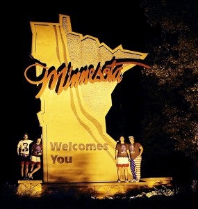 The 34th state the foursome went to was Minnesota. - Provided