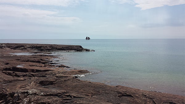 Sybil Broskoff took this photo of a sailboat along the shore of Lake Superior near Grand Marias. To enter the weekly photo contest, submit up to two photos with captions that you took by Thursday each week. Send them to colleen.harrison@albertleatribune.com, mail them in or drop off a print at the Tribune office. The winner is printed in the Albert Lea Tribune and albertleatribune.com each Sunday. If you have questions, call Colleen Harrison at 379-3436. — Provided