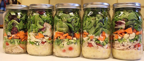 Jar salads