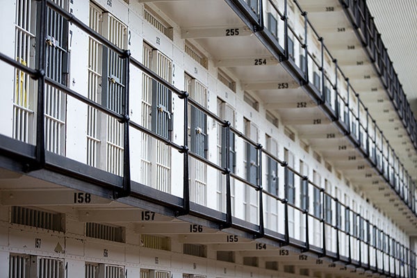 A cell block at the Minnesota Correctional Facility-Stillwater.  - Jennifer Simonson/MPR News
