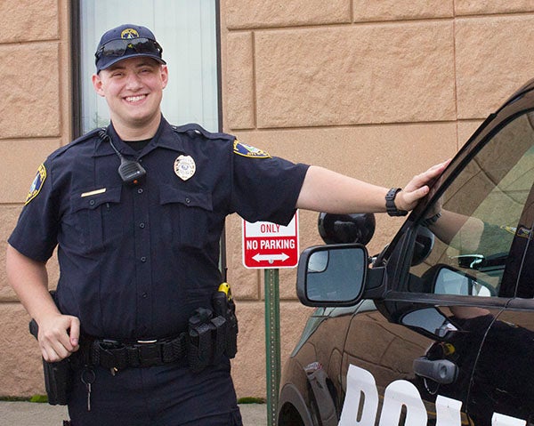 Nathan Idstein is a new patrol officer at the Albert Lea Police Department. - Sam Wilmes/Albert Lea Tribune