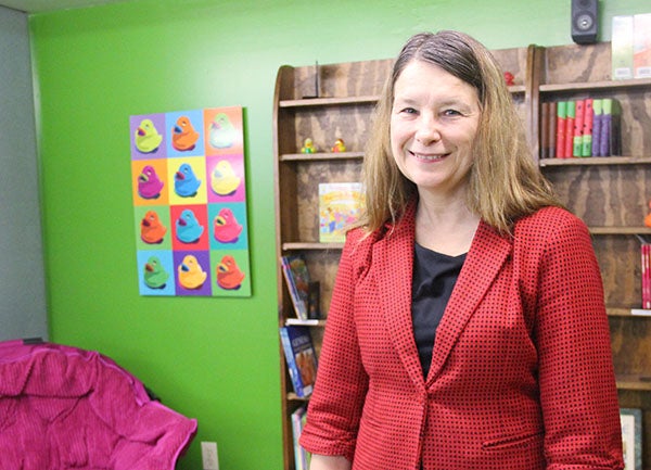 Lillian Armstrong is the grade school director at Youth for Christ’s The Rock in Albert Lea. She oversees Kids Club, which meets once a week at three different locations in town. - Sarah Stultz/Albert Lea Tribune
